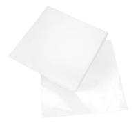 HOMSFOU Pochettes De Rangement pour Disques Vinyles Autocollantes 30 Pièces, en Polypropylène Transparent, Protège Rayures Et Poussière, Adaptées pour Collectionneurs Et Stockage à Domicile