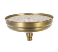 HOMSFOU Pommeau de douche vintage effet pluie rétro avec mode pluie Installation facile Compact et esthétique unique pour salle de bain élégante
