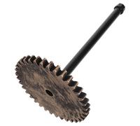 HOMSFOU Porte-essuie-Tout Cuisine Vintage en Fer Noir Distributeur De Papier Essuie-Mains Robuste Support Multifonction pour Essuie-Tout Et Film Alimentaire Usage Domestique Polyvalent Compacte