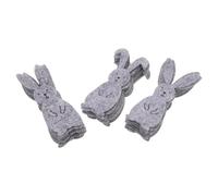 HOMSFOU Porte-Monnaie Lapin de Pâques en Tissu Charmant, Décoration Centre de Table, Organiseur de Pièces, Lot de 36 pour Événements et Voyages Printemps