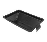 HOMSFOU Pot Épais Portable Noir pour Fauteuil Roulant, Chaise Percée de Chevet pour Personnes Âgées, Seau Amovible Solide Adapté aux Soins à Domicile L’hôpital