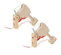 HOMSFOU pour piano vertical 2 pièces en bois khaki, adapté pour accordeur et réparation d'instruments