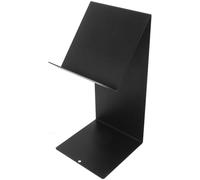 HOMSFOU Présentoir à Livres en Métal Robuste 14X30 CM Support Compact Vertical pour Recettes et Livres Cuisine Porte-Recettes Multifonction pour Plan de Travail et Bibliothèque