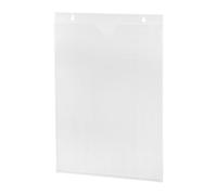 HOMSFOU Présentoir Mural A4 en Acrylique Transparent - Organiseur de Documents et Porte-brochures pour Bureau - Étagère de Rangement Murale Suspendue pour Magazines et Brochures - Support