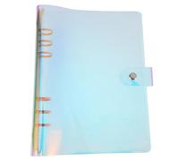 HOMSFOU Protège-cahier en Pvc Réutilisable et Étanche pour Classeurs et Cahiers, Accessoire Scolaire pour Étudiants en Lecture et Organisation