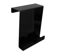 HOMSFOU Rack de Lecture Multifonctionnel Support pour Lecteur de Livres Support de Livre de Bureau Lire comptabilité Acrylique Noir