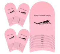 HOMSFOU Règle De Mesure Des Cils Lot De 5 Règles Pour Mesurer Les Cils En Plastique Pour Extensions De Cils Mesure De Longueur Outils De Beauté Pour Salon