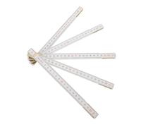 HOMSFOU Règle Pliante Précise pour Menuiserie et Dessin Outil de Mesure Polyvalent pour Ateliers et