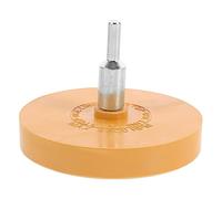HOMSFOU Roue de Décapage en Caoutchouc Solide Outil de Polissage Voiture Accessoire Auto pour Enlever Autocollants Ruban Adhésif Finition sans Rayure Usage Professionnel