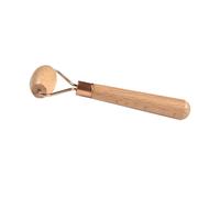 HOMSFOU Rouleau de Massage Facial en Bois Lisse, Outil Multifonction pour Visage, Yeux et Cou, Accessoire Massage Manuel Antistatique, Soin Spa Pratique et Facile D’entretien, pour