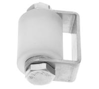 HOMSFOU Roulette Guidage Porte Coulissante Acier Inoxydable Avec Roulement Nylon Support À Roulettes Pour Portail Coulissant Mouvements Fluides Silencieux 2.36 X 1.57 X 1.10 Pouces