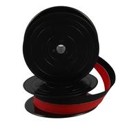 HOMSFOU Ruban pour Machine à Écrire Double Bobine Noir et Rouge Compatible Universellement avec Machines à Écrire et Calculatrices Remplacement Facile pour Documents