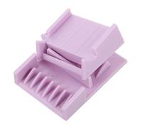 HOMSFOU Sabot de Tondeuse Violet pour Coupe Précise, Guide de Coupe Limiteur Compatible Tondeuses Électriques Tête D’huile, Accessoire Professionnel pour Entretien Cheveux et Réparation