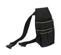 HOMSFOU Sac banane durable en tissu Oxford pour homme - Pochette à outils portable multi-poches pour une organisation efficace pour le rangement en extérieur et les tâches de construction