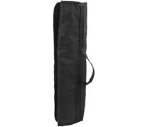 HOMSFOU Sacoche de Rangement Imperméable en Tissu Oxford Noir pour Couteaux Cuisine, Pochette Portable Multi-usage Compartiments, Cuisine Professionnelle et Camping