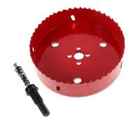 HOMSFOU Scie Cloche Bimétallique pour et Métal Coupe Précise et Polyvalente pour Menuiserie Outil de Perçage Robuste pour Plastique et Cloison Sèche