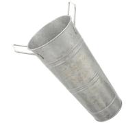 HOMSFOU Seau à Fleurs en Étain Vase à Fleurs Rustique Supports De Stockage De Parapluie Seau Parapluie Salle De Classe Seau De Rangement Parapluie Décor Fer Forgé Le Fer Seau Pot De Fleurs