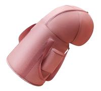 HOMSFOU Seau Pliable pour Bain de Pieds Portable et Isolé, Grosse Capacité, Matière Robuste, Couleur Rouge Foncé, pour Spa de Pieds à Domicile et Voyage, Bain Relaxant Facile à