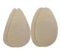 HOMSFOU Semelles Antidérapantes pour Chaussures 4 Pcs, Protège-semelles en Caoutchouc Naturel, Autocollants Antidérapants pour Talons Hauts et Chaussures à Talons, Coussinets