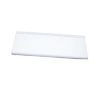 HOMSFOU Séparateur de rechange en verre trempé transparent pour étagère de réfrigérateur - Bords lisses - Facile à nettoyer - Pour armoires de cuisine et étagères