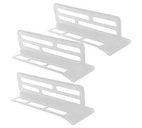 HOMSFOU Séparateur Pour Réfrigérateur 3 Pièces En Plastique Ajustable, Organisateur De Porte Latérale Pour Congélateur Et Rangement Alimentaire