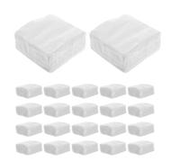 HOMSFOU Serviettes en Papier Épaisses 60 Feuilles par Pack, Papier de Soie Blanc 100% Pâte de Bois, Recharge Pratique pour Hôtels, Restaurants, Bureaux et Fêtes, Tissu en Vrac Doux