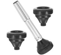 HOMSFOU Set de Embouchures pour Trompette en Cuivre et Pvc Lot de 3 Accessoires Solide et Pratiques, Design Simple et Élégant pour Musiciens