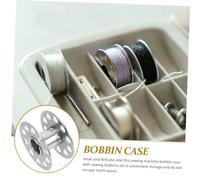 HOMSFOU Set de Métalliques et Boîtier Bobine pour Machine à Coudre Accessoire Professionnel DIY Compatible Singer et Brother pour Usage Domestique et Industriel