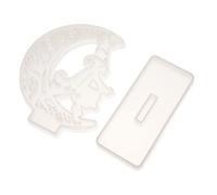 HOMSFOU Set de Moules Silicone pour Décoration Halloween Plateau de Moulage Résine Diy avec Base pour Création et Ornements de Bureau