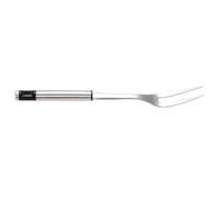 HOMSFOU Stainless Steel Bbq Fork U-shape Meat Fork For Grilling Roasting Chicken Steak Fish Hot Dog Reusable Bbq Tool For Outdoor Camping Fire Pit