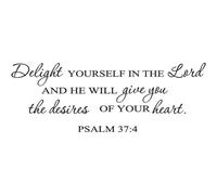 HOMSFOU Stickers Muraux Amovibles Verset Biblique Réjouissez-Vous Dans Le Seigneur Autocollant Étanche Facile À Poser Pour Décoration Intérieure Salon Chambre