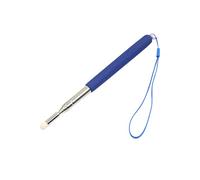 HOMSFOU Stylet Rétractable pour Tableau Blanc pour Enseignants, Pointeur Ajustable en Acier Inoxydable, Poignée Antidérapante Extensible 1,2 M, Bleu, Fournitures De Bureau