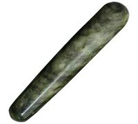 HOMSFOU Stylo d'Acupression en Jade Gua Sha Outil de Massage Pratique Léger et Portable pour Visage et Corps, Massage Complet Détente à Domicile Voyage