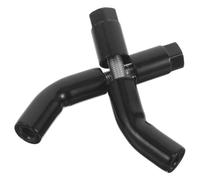 HOMSFOU Support à Acier de en D'extension Rétroviseur Moto Inoxydable 8mm Résistant L'usure Vibrations pour Porte-téléphone et Miroir Arrière