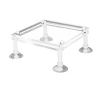 HOMSFOU Support Antichoc pour Pompe Immergée Aquarium, Grosse Taille, Acrylique Transparent, Coussinet Amortisseur Double Couche, Fournitures pour Pompe Filtre Eau Douce, Accessoire