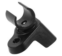 HOMSFOU Support de Lampe Pince Réglable 20-25mm Noir en Nylon et Acier Manganèse Accessoire Léger pour Améliorer L'efficacité au Travail en Construction pour Casque de Chantier