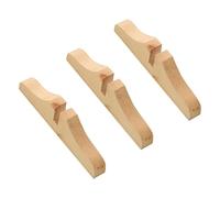 HOMSFOU Support de Séparation de Pièce en Bois Base Pliable Pieds Résistants à l'usure pour Cloisonner Bureau Salle de Lecture Espace Domestique