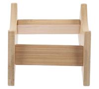 HOMSFOU Support Distributeur de Boissons en Bois Socle pour Distributeur D'eau Surélevé Stand à Boissons Stable Fêtes Accessoire Pratique la Cuisine Salle à Manger Seulement