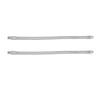 HOMSFOU Support Flexible 2 Pièces en Fer Col de Cygne Filetage Extérieur pour Tube Rigide, Adapté à L'Éclairage LED et Projets DIY d'Intérieur
