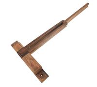 HOMSFOU Support Mural Pliant en Bois pour Lampe Suspendue Angle Réglable, Facile à Installer, Dimensions 29x24x24 Cm, pour Bureau Cuisine Décor Vintage
