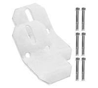 HOMSFOU Support Mural Urinoir avec Fixation par Vis Expansion Crochet Suspendu Compact pour Salle de Bain Design Minimaliste et Installation Facile pour Optimiser Espace Sanitaire