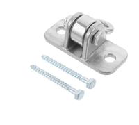 HOMSFOU Support Pivotant à Balançoire en Fer Galvanisé Argenté, Capacité Élevée, Design Ajustable, Kit de Quincaillerie pour Balançoire et Hamac, pour Jardin et Événements Temporaires