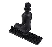 HOMSFOU Support pour Détecteur de Poisson Kayak Plateforme Multifonction Ajustable avec Fixation Compatible Base Ronde Montage Robuste pour Sondeur de Installation Facile Rotation