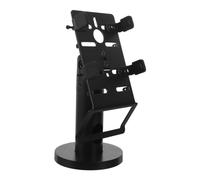 HOMSFOU Support pour Terminal de Point de Vente, Support de Terminal de Carte de Crédit Rotatif, Plastique Abs, Largeur Réglable 62-95mm, Angle Réglable, Noir, pour Caisse Enregistreuse