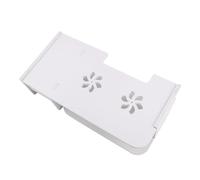 HOMSFOU Support Stb Support De Routeur Rack De Stockage De Routeur Flottant Rester des Stands Monter Étagère Murale Salle Vie Monté Étagère pour Supports à Distance Blanche