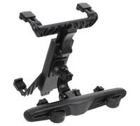 HOMSFOU Support Tablette Voiture Support de Tablette Navigation pour Siège Arrière Abs Noir Rotation 360° Pince Voyages et Road Trips Passagers et Femmes