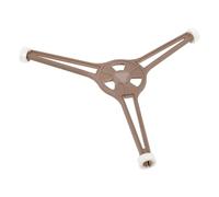 HOMSFOU Support Triangulaire pour Plateau Tournant Micro-ondes 24,5 Cm, Anneau Rotatif Compatible, Pièces Détachées Solide pour Four Micro-ondes, Support Plateau en Verre, Accessoire