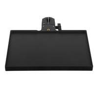 HOMSFOU Table de Manucure Portable Noire Support de Maquillage et Plateau pour Outils, Organisateur Professionnel pour Salons de Beauté, Rangement Pratique pour Accessoires de Manucure