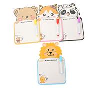HOMSFOU Tableau Effaçable Double Face pour Garçon Fille de Planche à Dessin Animée avec Stylos et Cordes pour Écrire et Peindre à École et Bureau Couleur Aléatoire