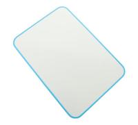 HOMSFOU Tableau Magnétique Double Face Portable Effaçable à Sec pour Bureau et École Surface Lisse sans Traces Cadre Plastique Tableau Information Multifonctionnel Couleur Aléatoire